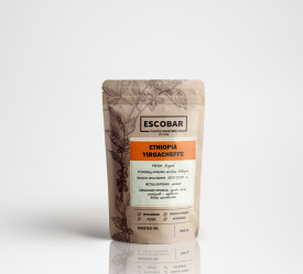 Кофе Escobar Ethiopia Yirgacheffe  зерно 500гр